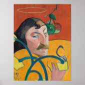 Paul Gauguin Self Portrait Moderne Kunst Poster (Vorne)