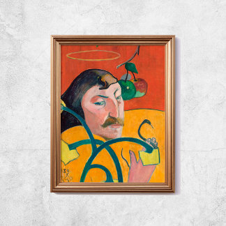 Paul Gauguin Self Portrait Moderne Kunst Poster