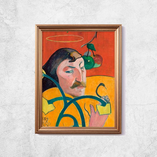 Paul Gauguin Self Portrait Moderne Kunst Poster