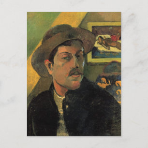 Paul Gauguin Self Portrait Postkarte