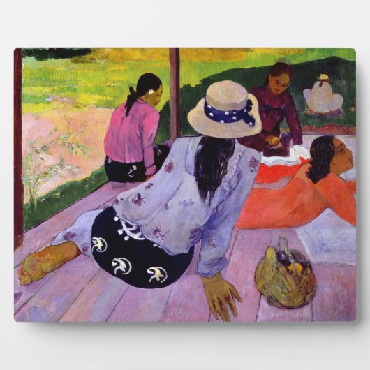 Paul Gauguin | Siesta, 1891-2 (Erdöl auf Leinwand) Fotoplatte (Vorderseite)
