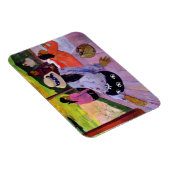 Paul Gauguin | Siesta, 1891-2 (Erdöl auf Leinwand) Magnet (Rechte Seite)