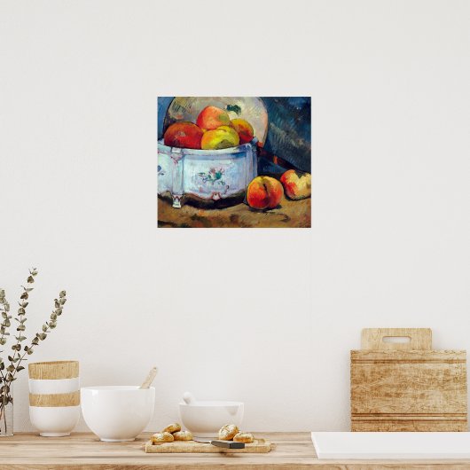Paul Gauguin Still Life with Peaches Poster (Küche)
