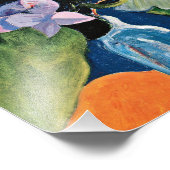 Paul Gauguin - Stillleben mit Blume und Dol (C Fotodruck (Ecke)