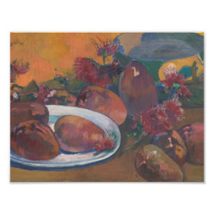 Paul Gauguin - Stillleben mit Mangos Fotodruck