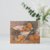 Paul Gauguin | Stillleben mit Orangen, 1881 Postkarte (Stehend Vorderseite)