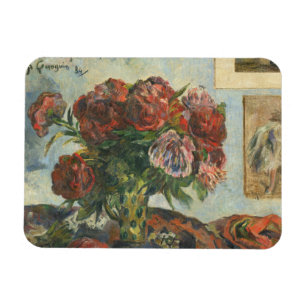 Paul Gauguin - Stillleben mit Peonies Magnet