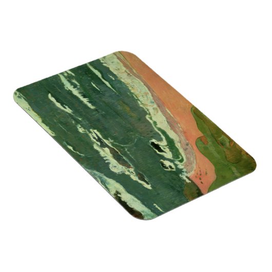 Paul Gauguin | Strand von Le Pouldu, 1889 Magnet (Rechte Seite)