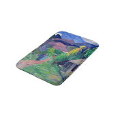Paul Gauguin - Straße in Tahiti Badematte (Schrägansicht)