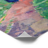 Paul Gauguin - Straße in Tahiti Poster (Ecke)