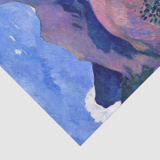 Paul Gauguin - Straße in Tahiti Seidenpapier (Detail)