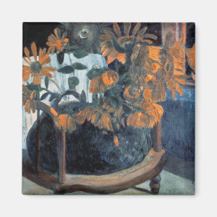 Paul Gauguin   Sunflowers, 1901 Magnet