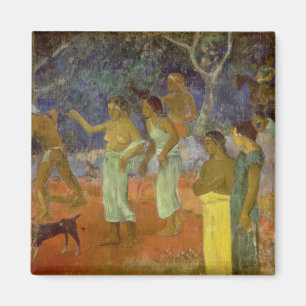 Paul Gauguin   Szene aus Tahitian Life, 1896 Magnet