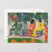 Paul Gauguin | Ta Matete Postkarte (Vorne/Hinten)