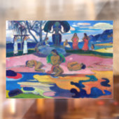 Paul Gauguin - Tag des Gottes / Mahana natua Fensteraufkleber (Blatt 2)