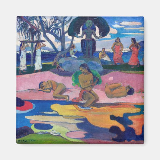 Paul Gauguin - Tag des Gottes / Mahana natua Magnet (Vorne)