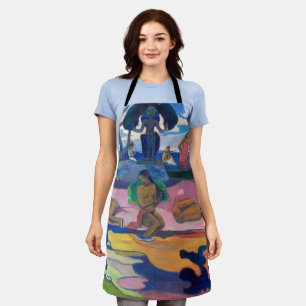 Paul Gauguin - Tag des Gottes / Mahana natua Schürze