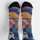 Paul Gauguin - Tag des Gottes / Mahana natua Socken (Oben)