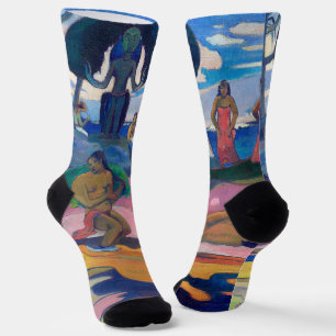 Paul Gauguin - Tag des Gottes / Mahana natua Socken