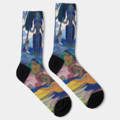 Paul Gauguin - Tag des Gottes / Mahana natua Socken (Rechts)