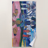 Paul Gauguin - Tag des Gottes / Mahana natua Strandtuch (Vorderseite)