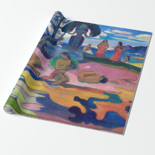 Paul Gauguin - Tag des Gottes / Mahana no atua Geschenkpapier