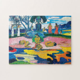 Paul Gauguin Tag des Gottes (Mahana no atua) Kunst Puzzle