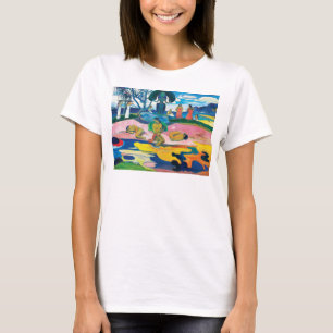 Paul Gauguin Tag des Gottes (Mahana no atua) Kunst T-Shirt
