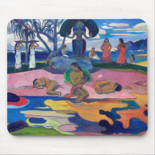 Paul Gauguin - Tag des Gottes / Mahana no atua Mousepad