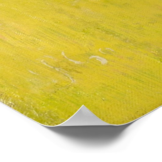 Paul Gauguin Tahitian Landscape Poster (Ecke)