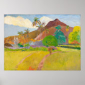 Paul Gauguin Tahitian Landscape Poster (Vorne)