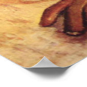 Paul Gauguin Tahitian Women on Beach Poster (Ecke)