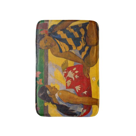 Paul Gauguin - Tahitian Women / Parau Api Badematte (Vorderseite Vertikal)