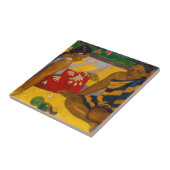 Paul Gauguin - Tahitian Women / Parau Api Fliese (Seite)