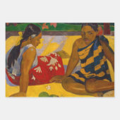 Paul Gauguin - Tahitian Women / Parau Api Geschenkpapier Set (Vorderseite 2)