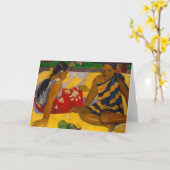 Paul Gauguin - Tahitian Women / Parau Api Karte (Gelbe Blume)