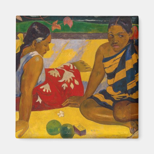 Paul Gauguin - Tahitian Women / Parau Api Magnet (Vorne)