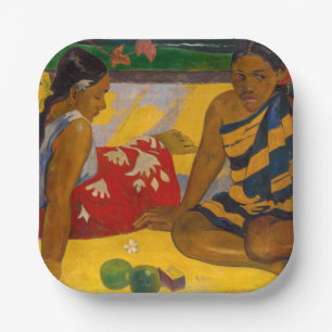 Paul Gauguin - Tahitian Women / Parau Api Pappteller