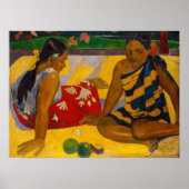 Paul Gauguin - Tahitian Women / Parau Api Poster (Vorne)