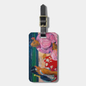 Paul Gauguin - Tahitianische Frauen am Strand Gepäckanhänger (Vorderseite vertikal)