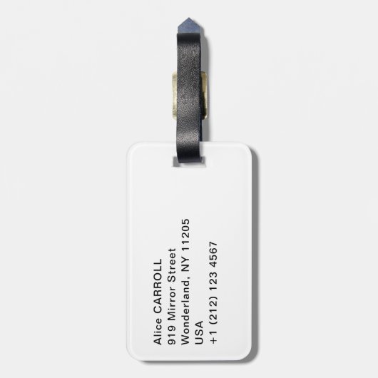 Paul Gauguin - Tahitianische Frauen am Strand Gepäckanhänger (Rückseite vertikal)