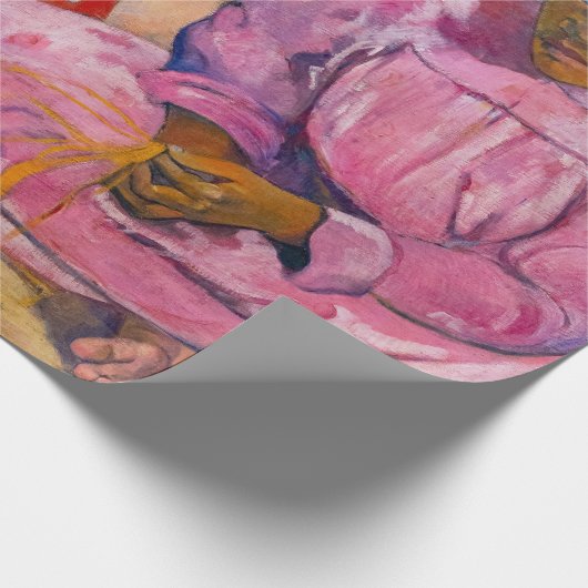 Paul Gauguin - Tahitianische Frauen am Strand Geschenkpapier (Ecke)