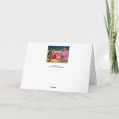 Paul Gauguin - Tahitianische Frauen am Strand Karte (Rückseite)