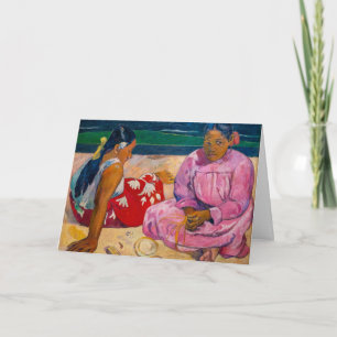 Paul Gauguin - Tahitianische Frauen am Strand Karte