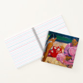 Paul Gauguin - Tahitianische Frauen am Strand Notizblock (Innenseite)