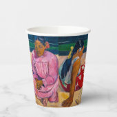 Paul Gauguin - Tahitianische Frauen am Strand Pappbecher (Links)