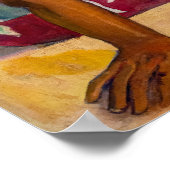 Paul Gauguin - Tahitianische Frauen am Strand Poster (Ecke)