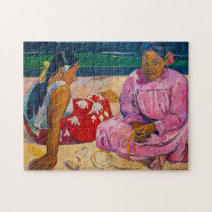 Paul Gauguin - Tahitianische Frauen am Strand Puzzle