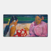 Paul Gauguin - Tahitianische Frauen am Strand Schreibtischunterlage (Vorderseite)