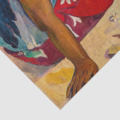 Paul Gauguin - Tahitianische Frauen am Strand Seidenpapier (Detail)